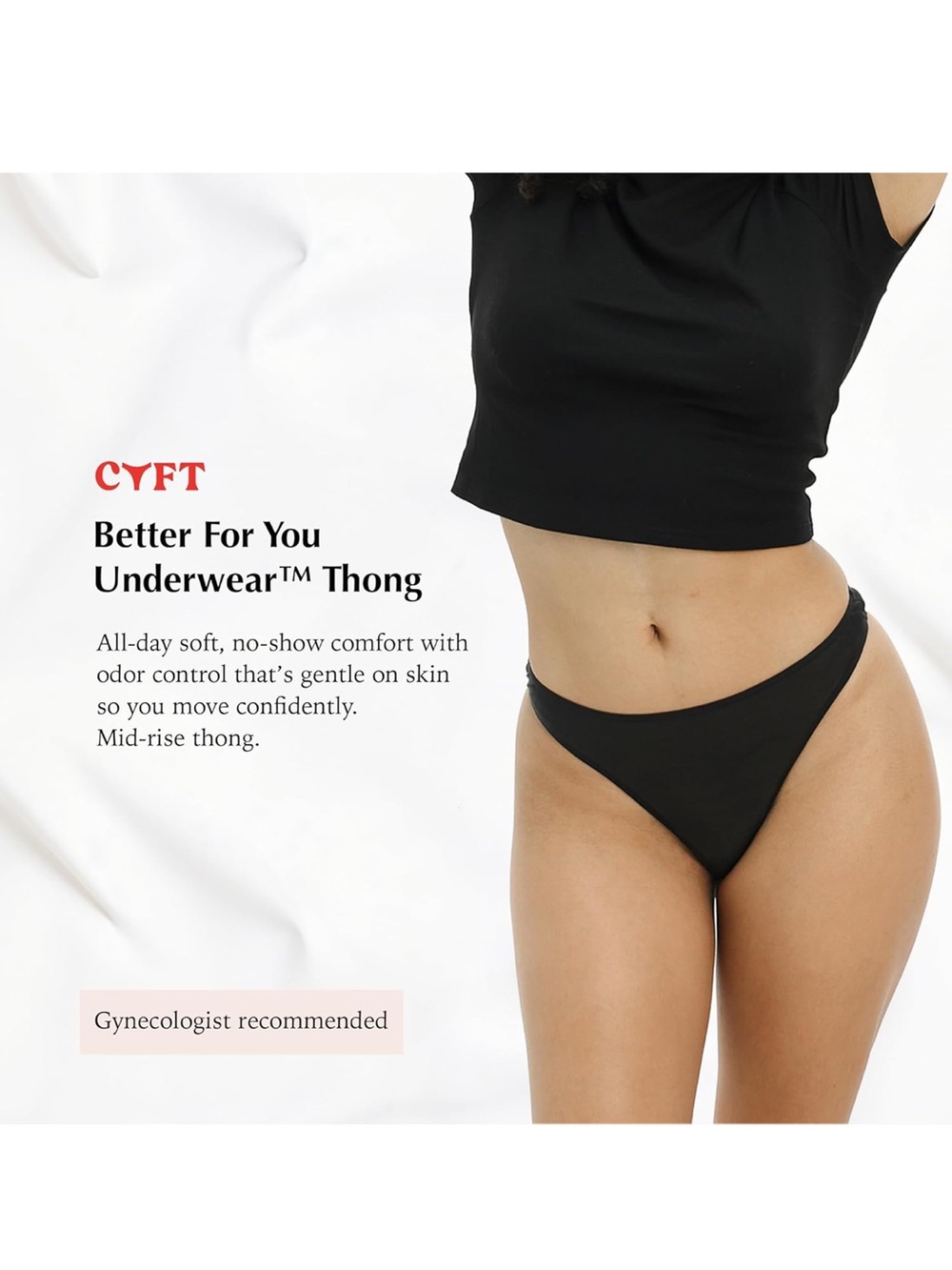 HIGH RISE tencel thong - Cuft